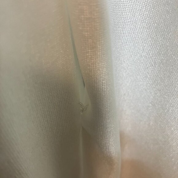 Vintage NWT Barbara Bridals White Floral Embroidered Sweep Wedding Dress Sz 8 - Picture 3 of 15